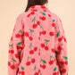 Cherry Fleece Jacket