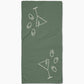 Geometry Shaken Not Stirred Bar Towel