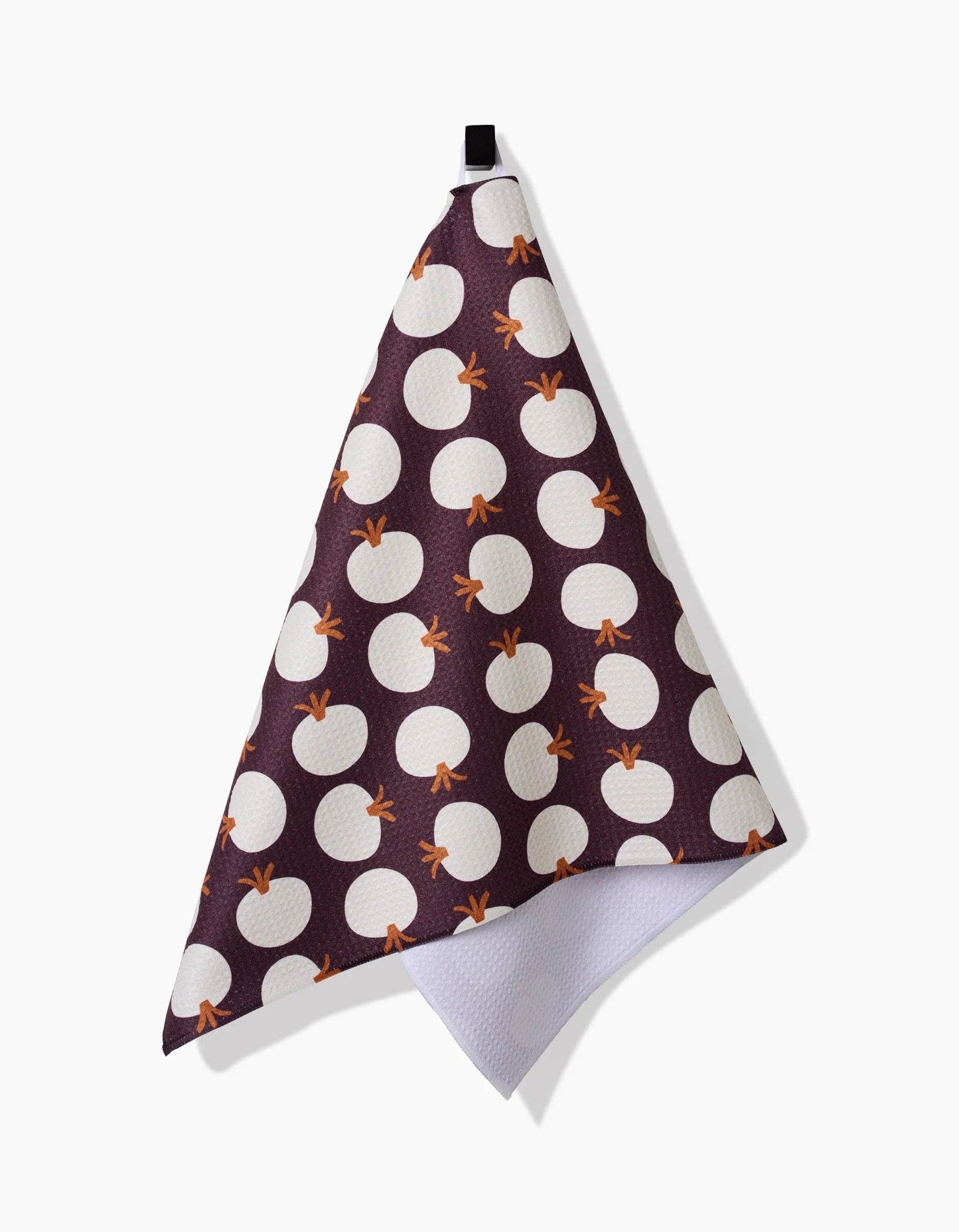 Geometry Bold Beets Tea Towel