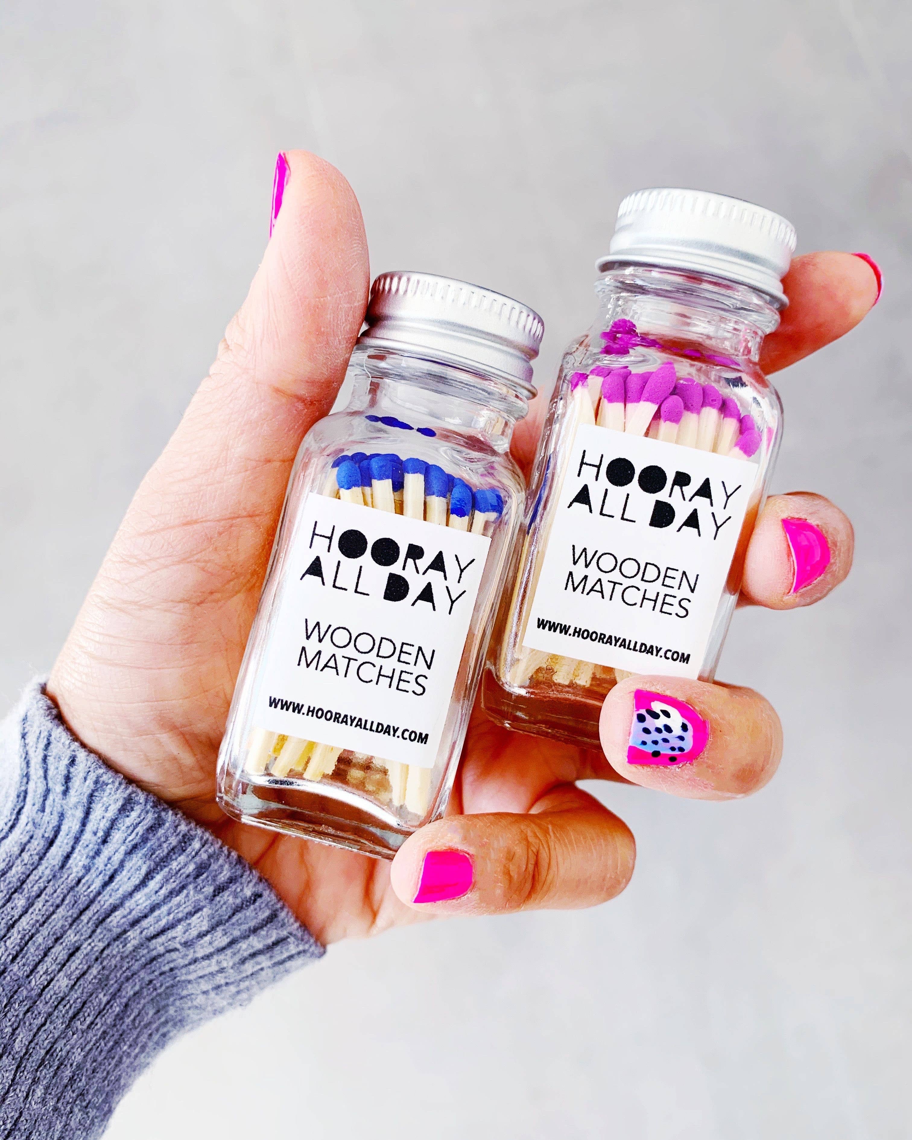 Colorful Wooden Matches