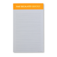 Fun Sayings Lined Notepads