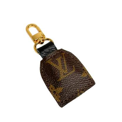 Le Charm Upcycled Designer LV Keychain