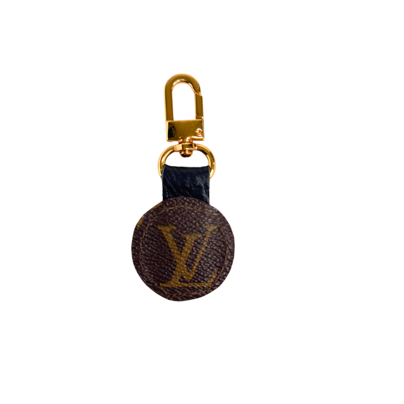 Le Charm Upcycled Designer LV Keychain