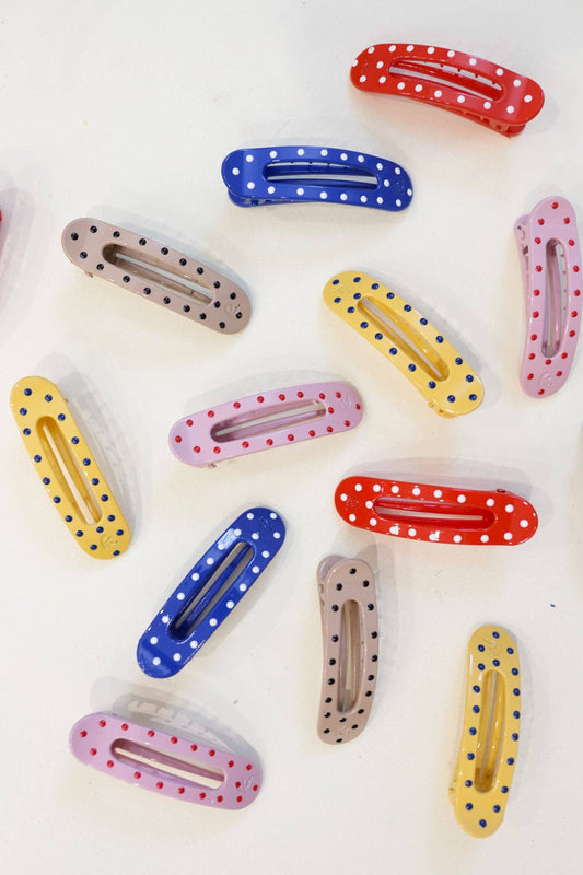 Kaxi Polka Dot Mini Lay Down Claw