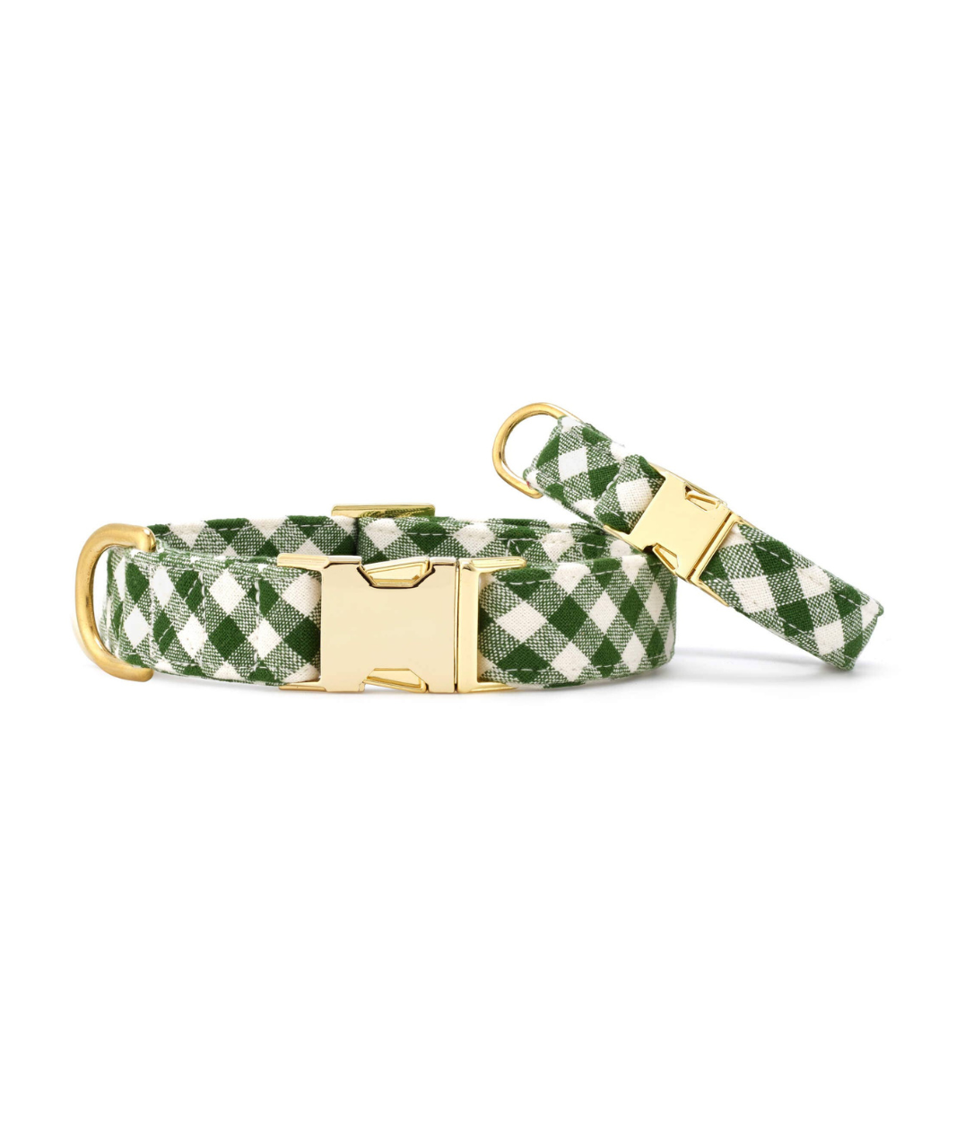 The Foggy Dog Gingham Dog Collar