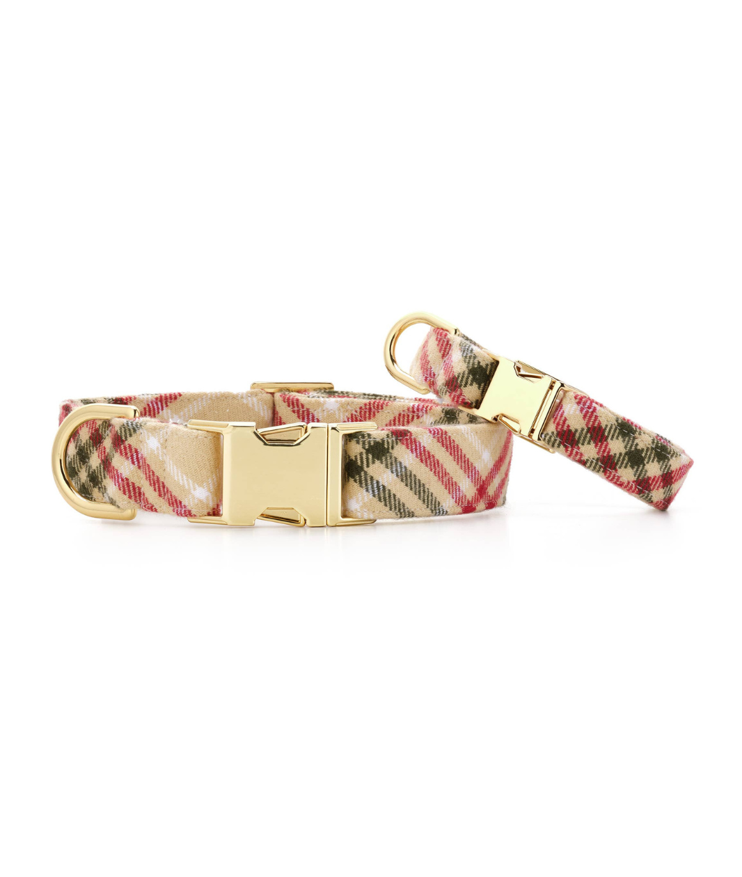 The Foggy Dog Flannel Holiday Dog Collar