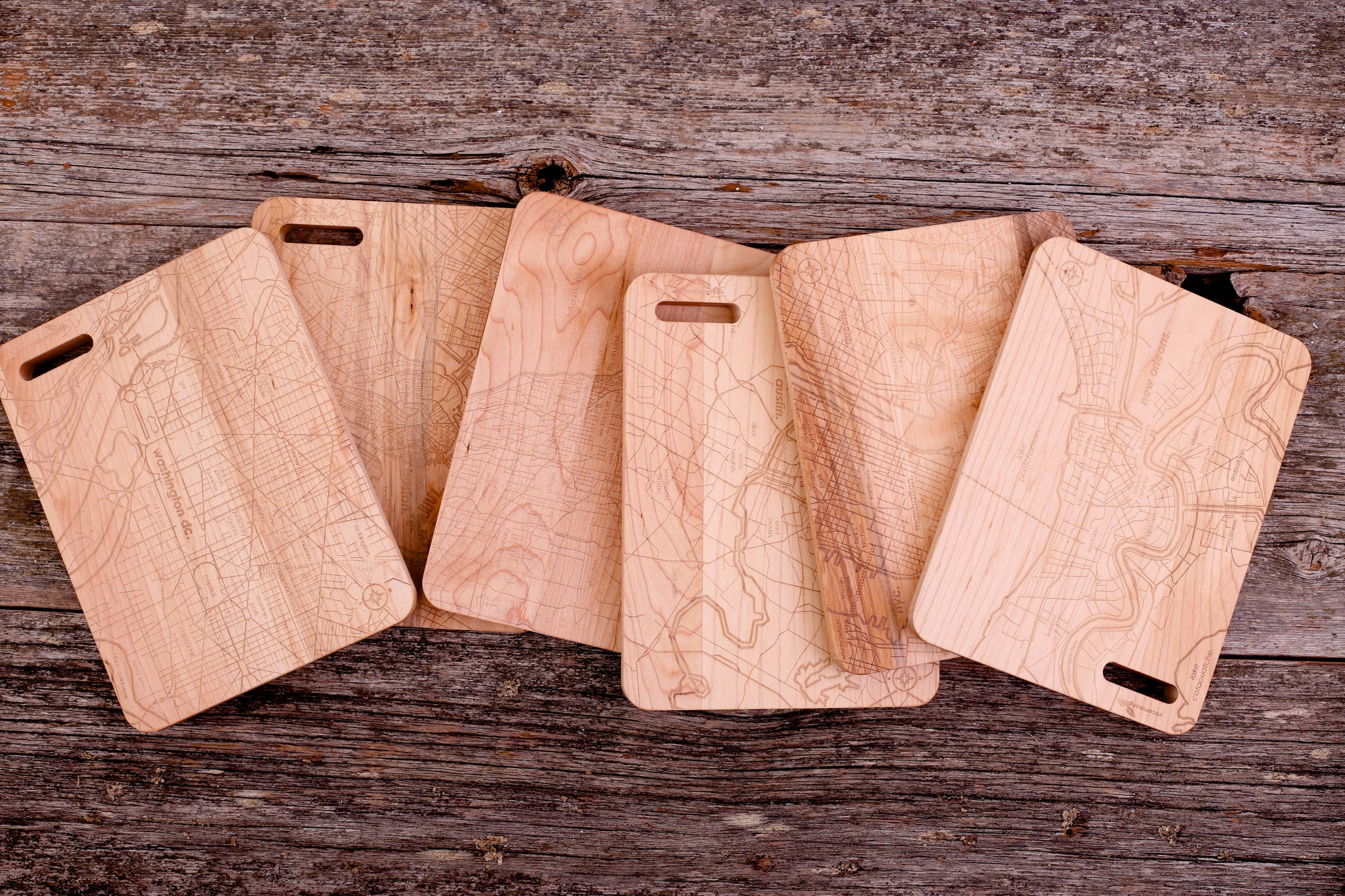 Chicago Maple Bar Prep & Cutting Board