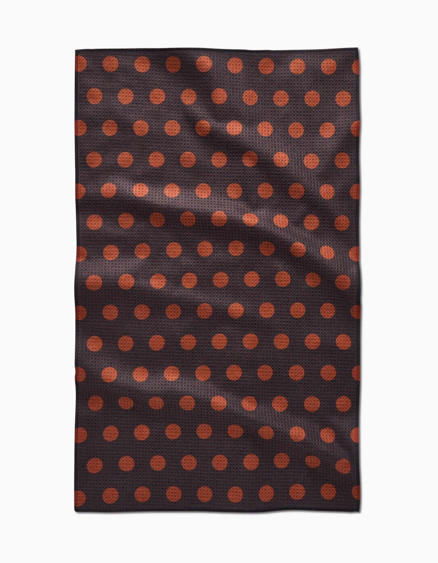 Geometry Cocoa Dots Tea Towel