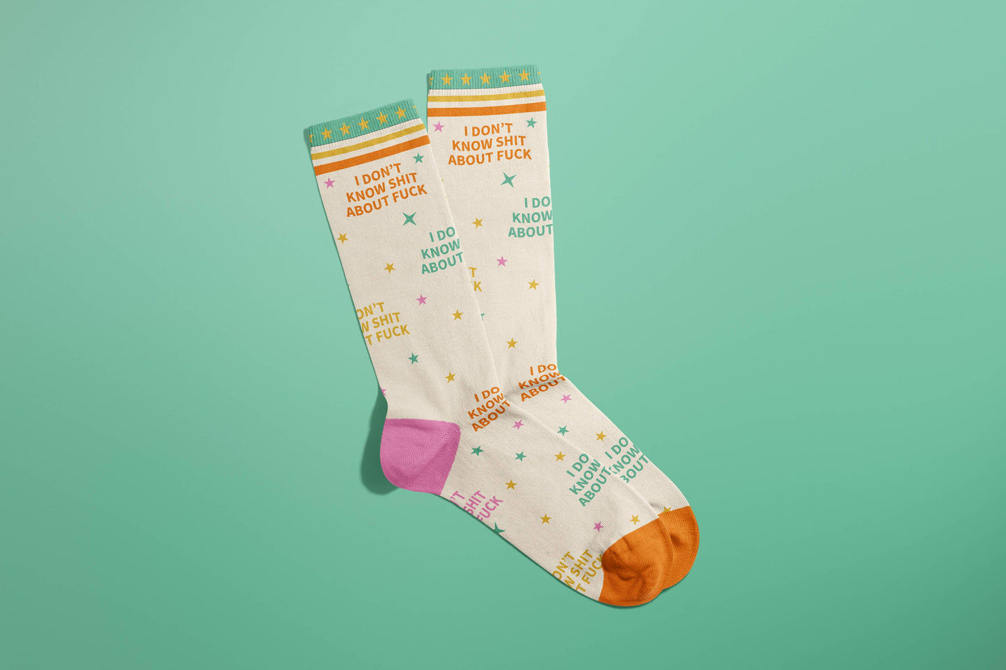 I Don't Know Sh*t About F#ck Socks