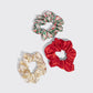 Kitsch Holiday Scrunchies Set