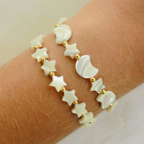 Nacre Star Bracelet