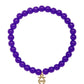 Small Glass Bead Stretch Bracelet