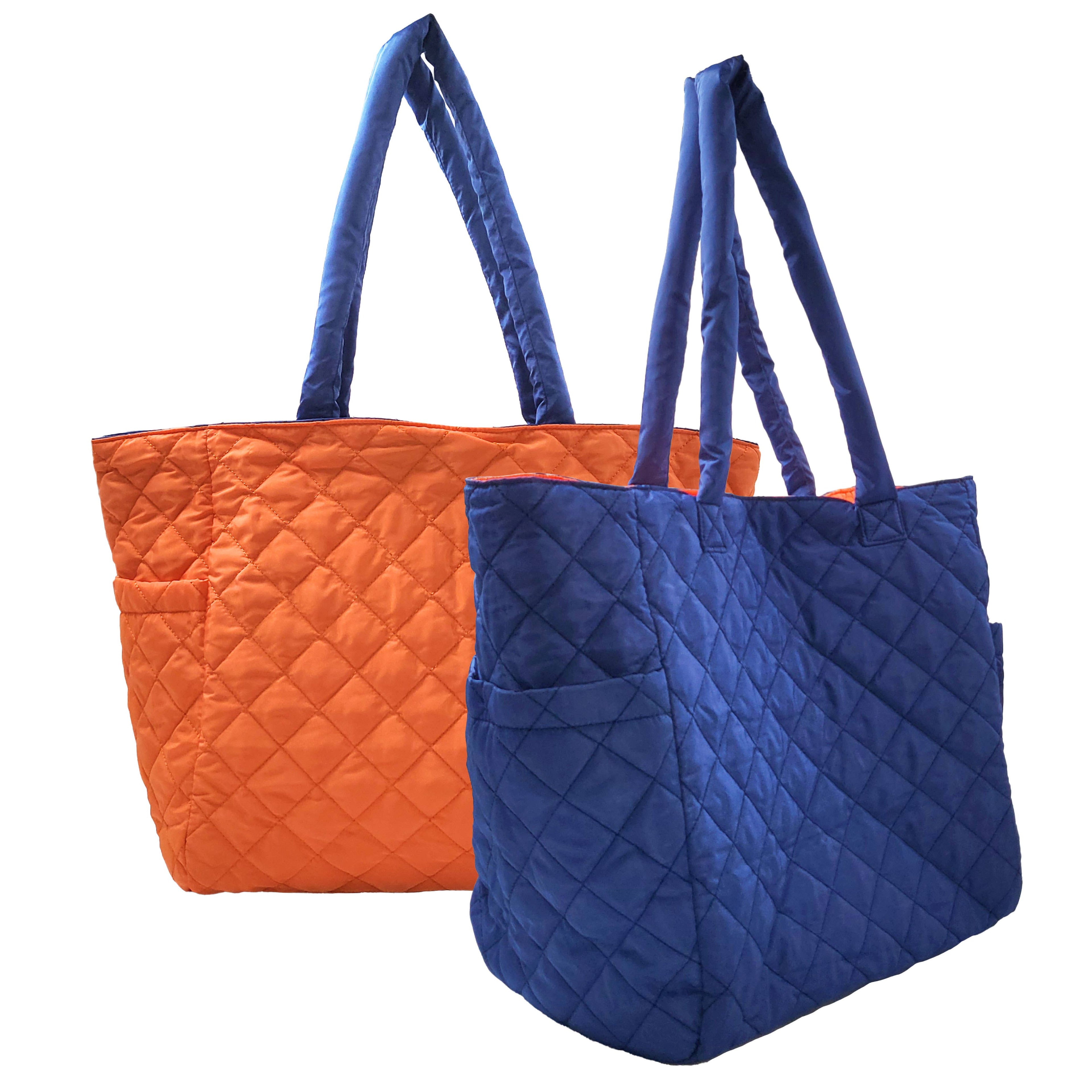 Game Day Reversible Nylon Tote