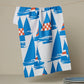 Geometry Nautical Luxe Mile Tea Towel