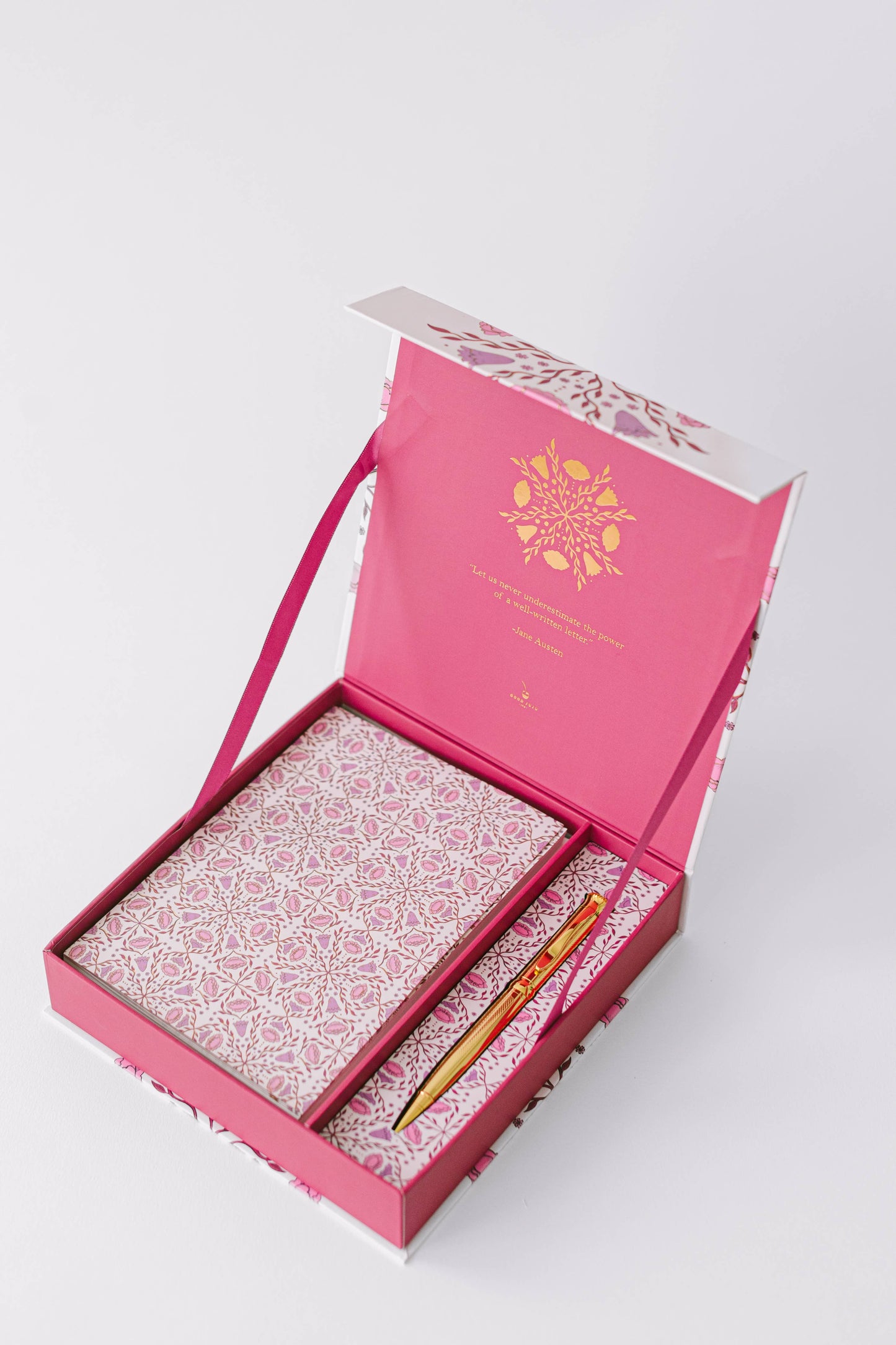 Folk Pattern Luxury Stationery Set