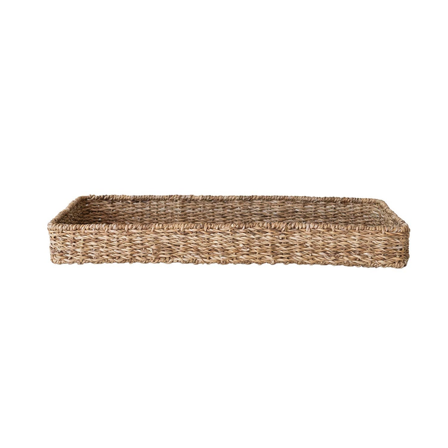 Large Seagrass Decorative Tray