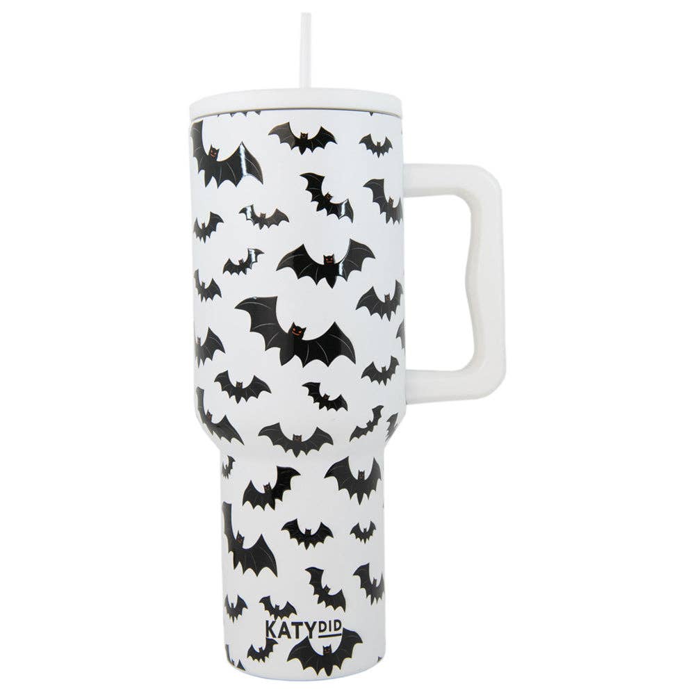 Bats Halloween Tumbler