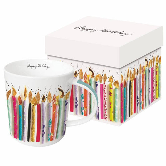 Boxed Birthday Candle Mug