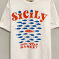 Sicily Fishes Graphic Tee