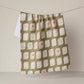 Geometry Flower Tiles Luxe Tea Towel