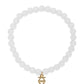 Small Glass Bead Stretch Bracelet
