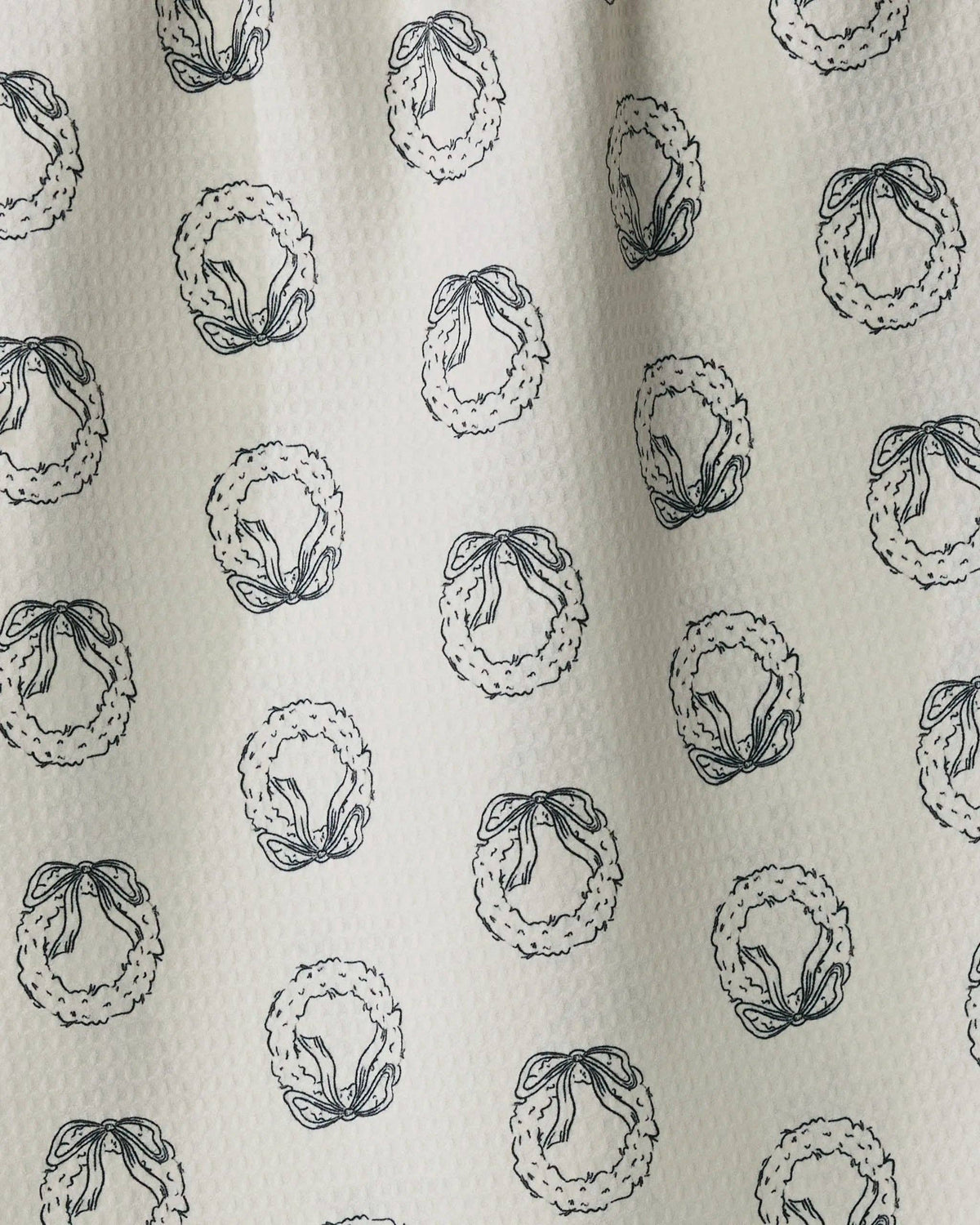 Geometry Evergreen Sketches Luxe Kitchen Towel
