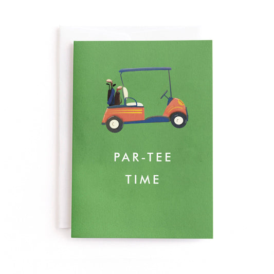 Par-Tee Time Birthday Card