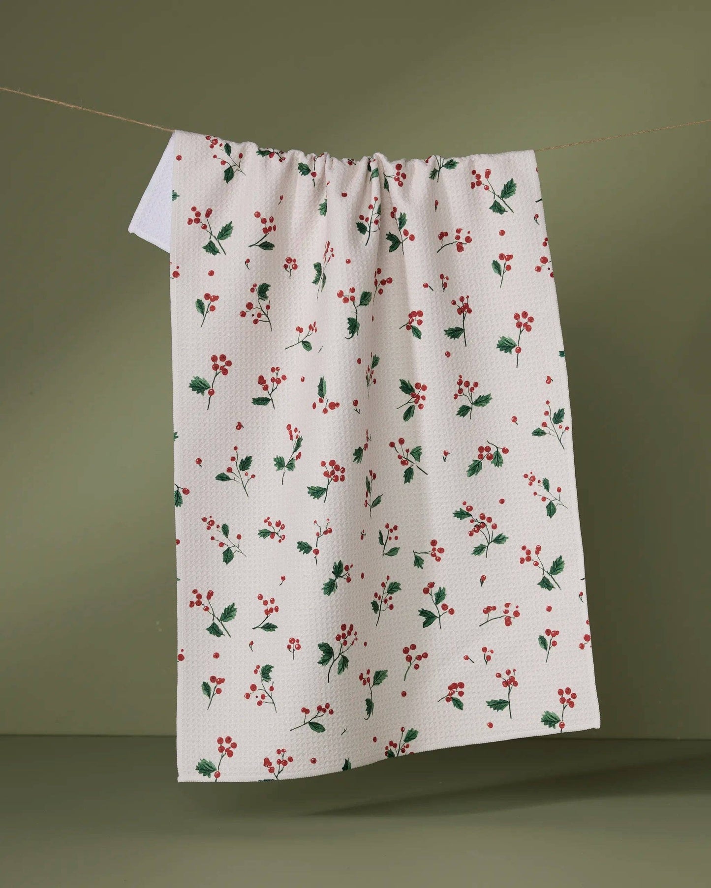 Geometry Sprig Tea Towel
