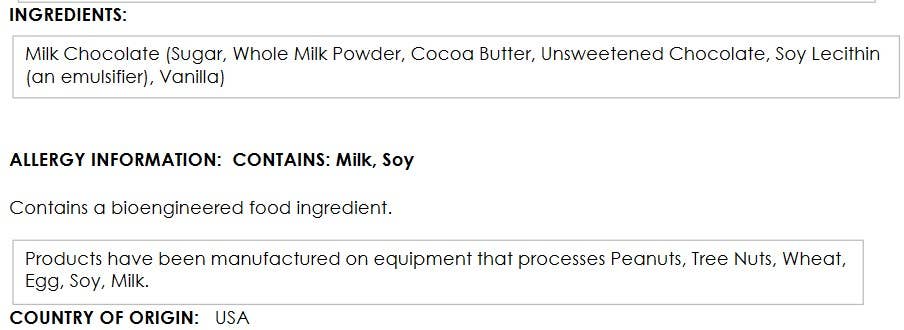 Bissinger's Birthday Solid Milk Chocolates