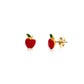 Red Apple Studs