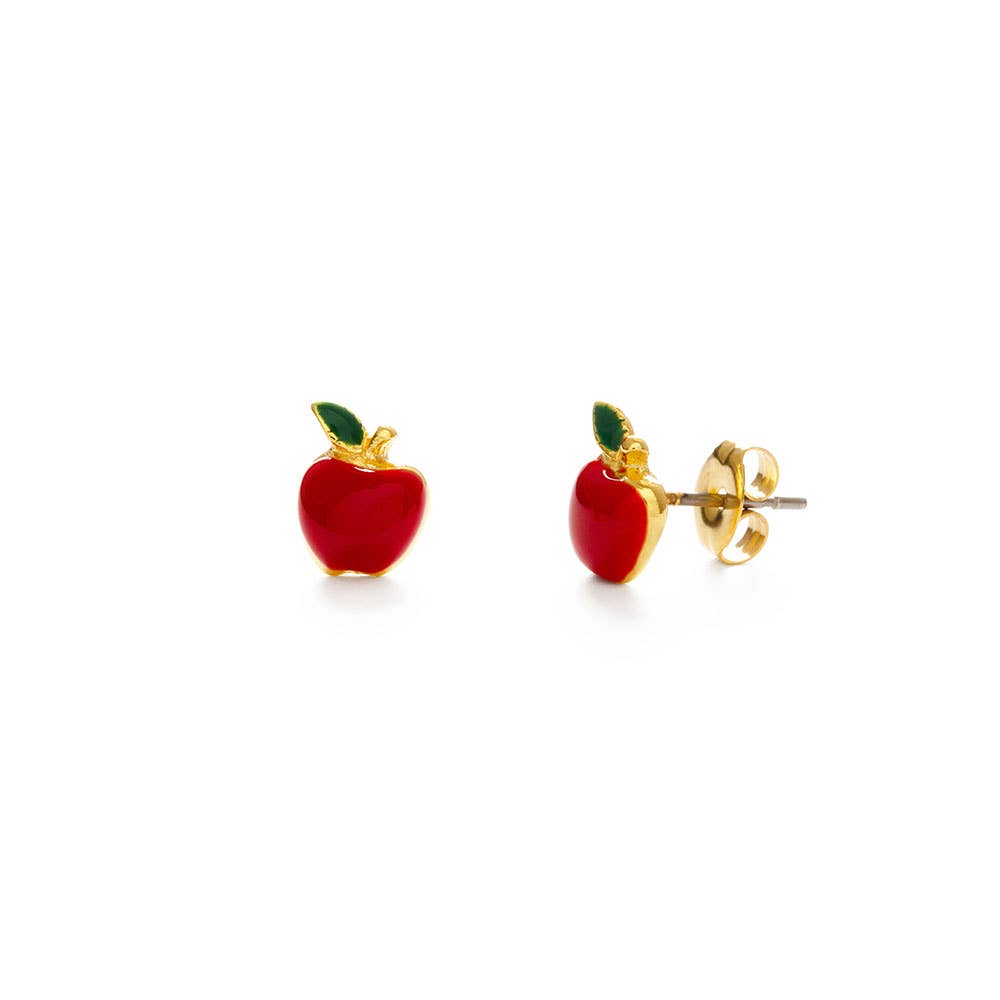 Red Apple Studs