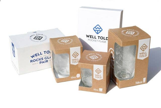 Chicago IL Map Rocks Whiskey Glass