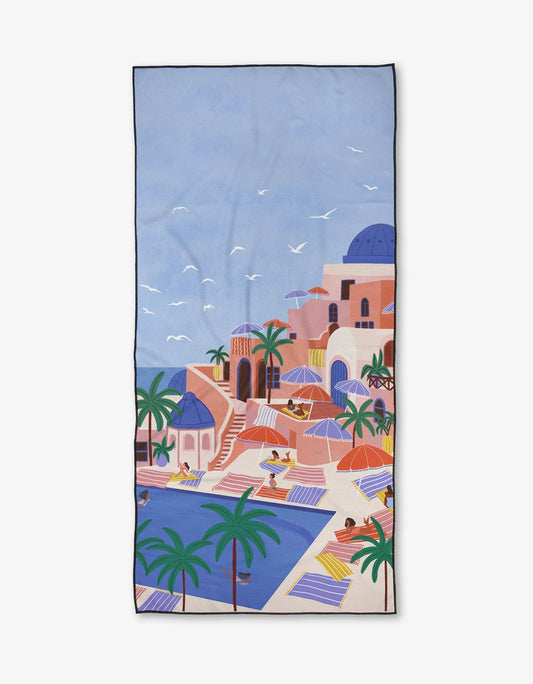 Geometry Summer Vacation Beach Towel