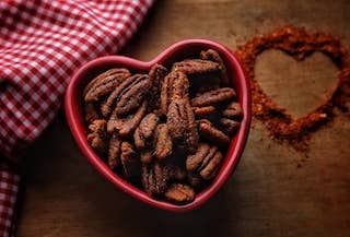 The Spicy Candied Pecans