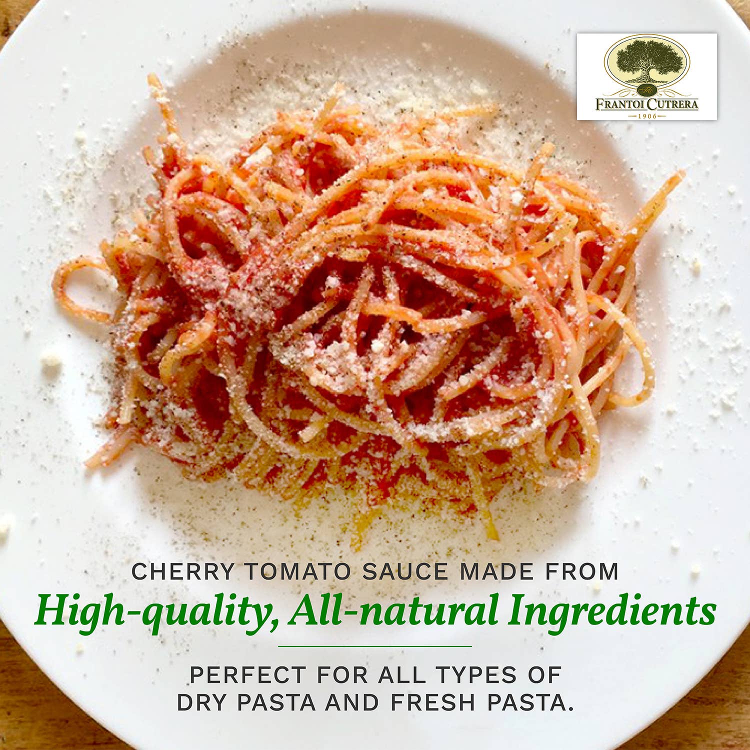 Organic Cherry Tomato Sauce - Sicilian Salsa Di Pomodoro