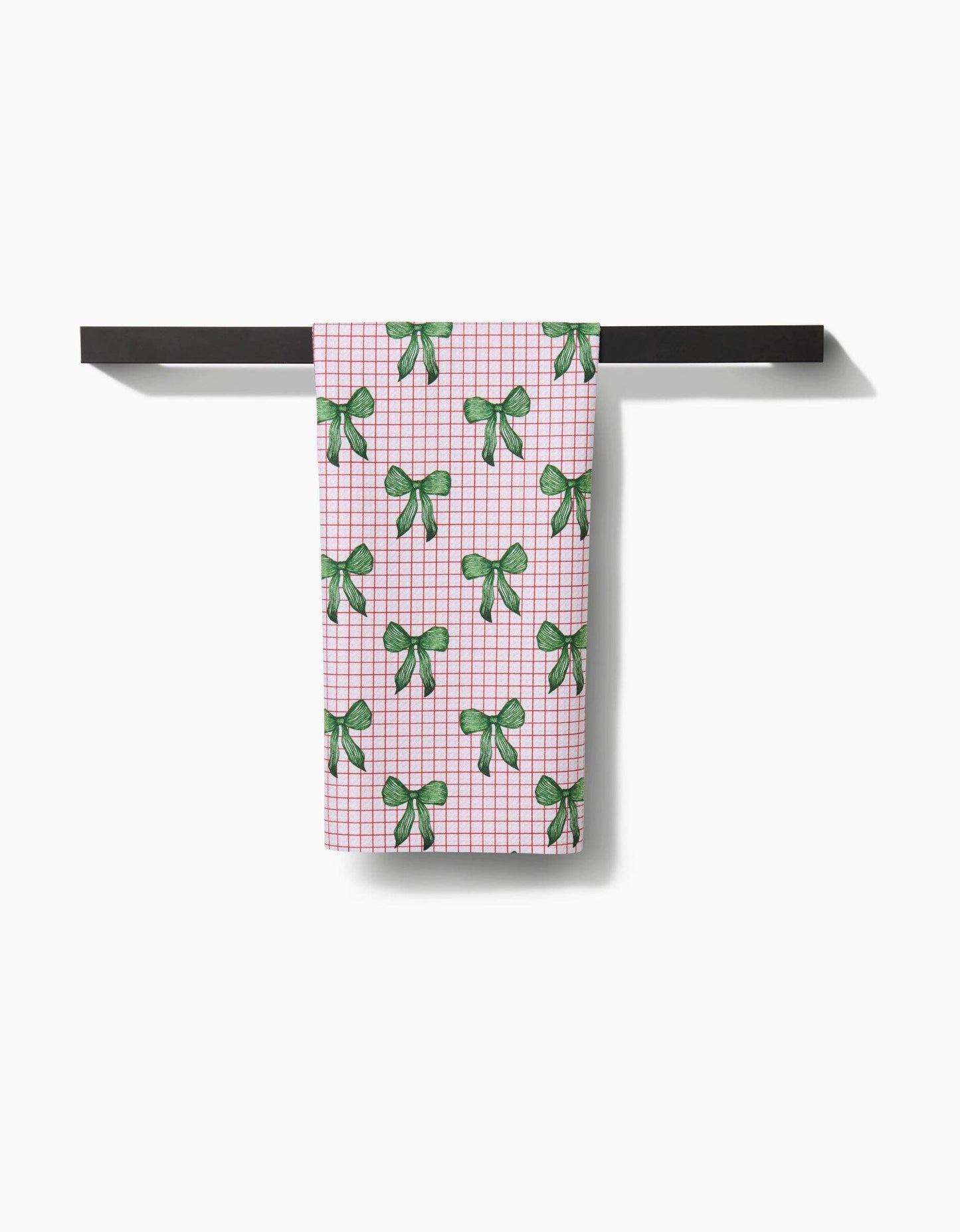 Geometry Ribbon And Cheer Tea Towel