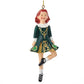 Dancing Irish Girl Ornament
