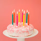 Talking Tables USA - Home, Birthday, Games & Seasonal Decor - Twirl Birthday Candles - 8 Pack | Cake Candles |