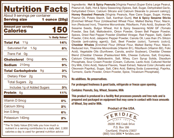 Happy Hour Heat Snack Mix