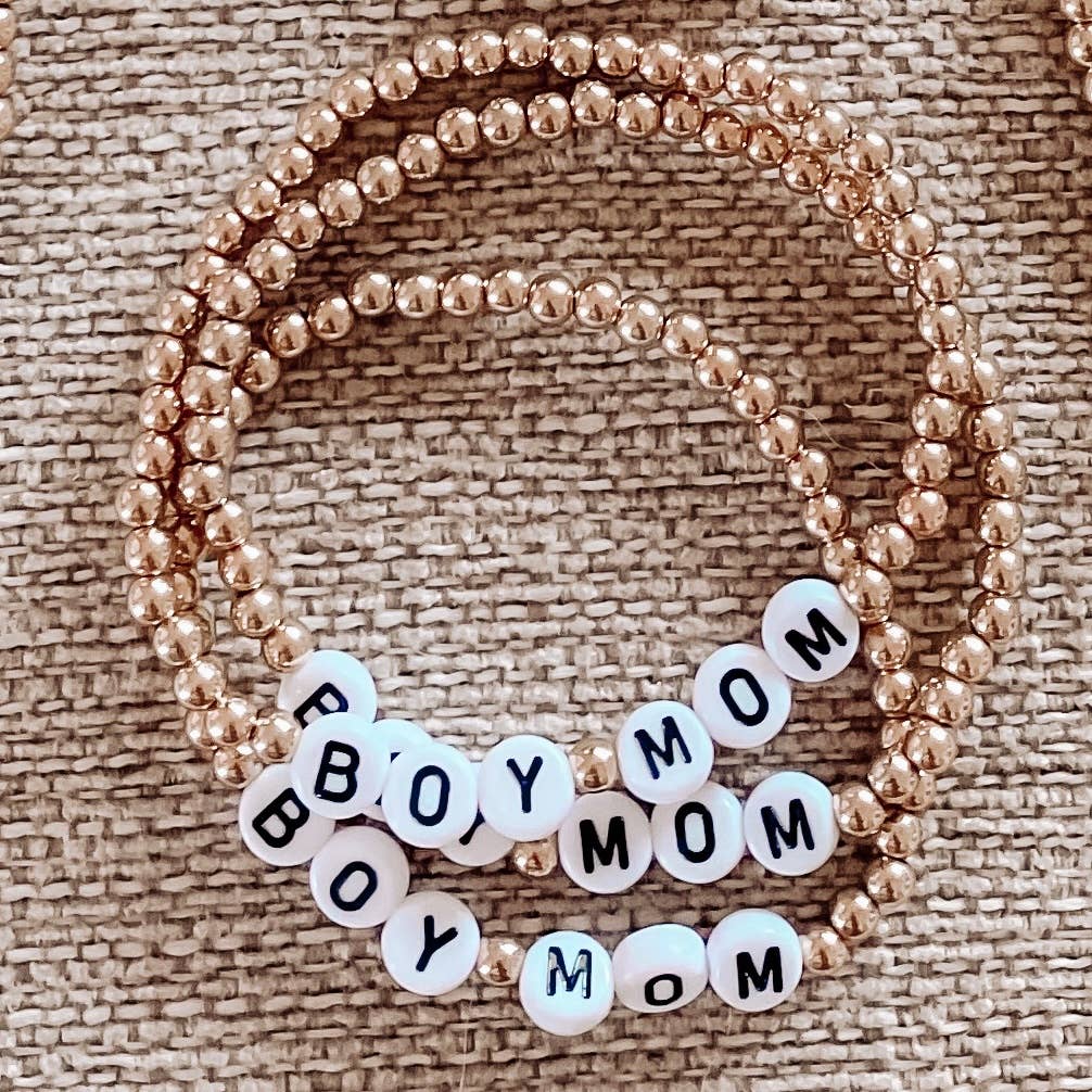 Beaded Mom Bracelets
