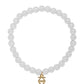 Small Glass Bead Stretch Bracelet
