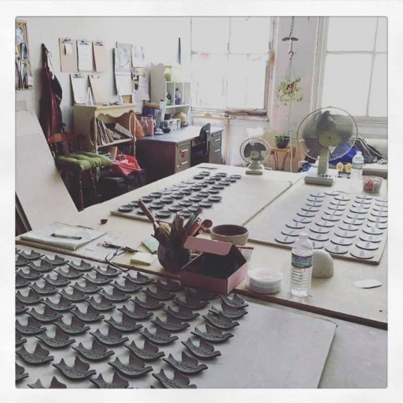 Graduation Gift Class of 2025 Ornament  | Handmade Pottery