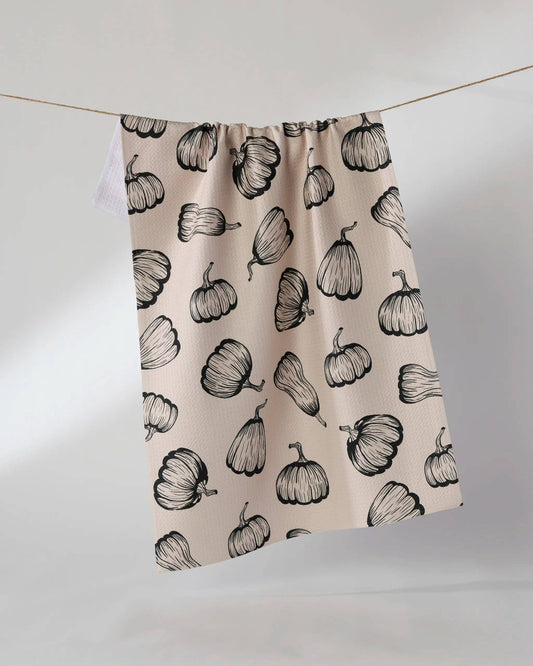 Geometry Hollow Season Tea Towel
