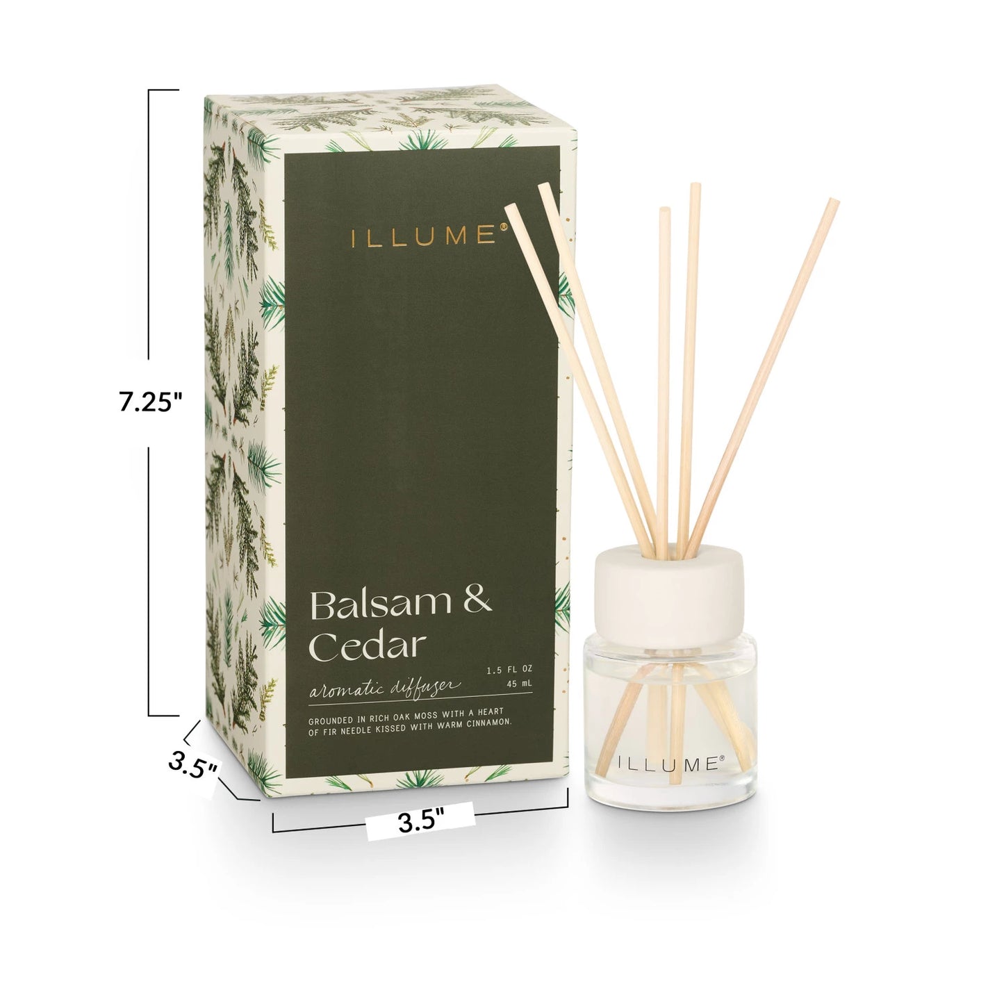 Illume Balsam + Cedar Petite Aromatic Diffuser