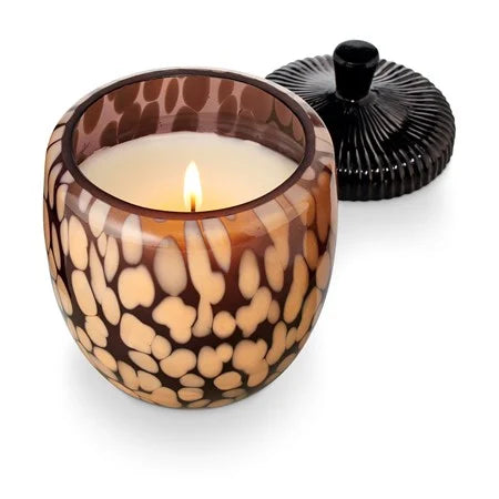 Acorn Glass Candle