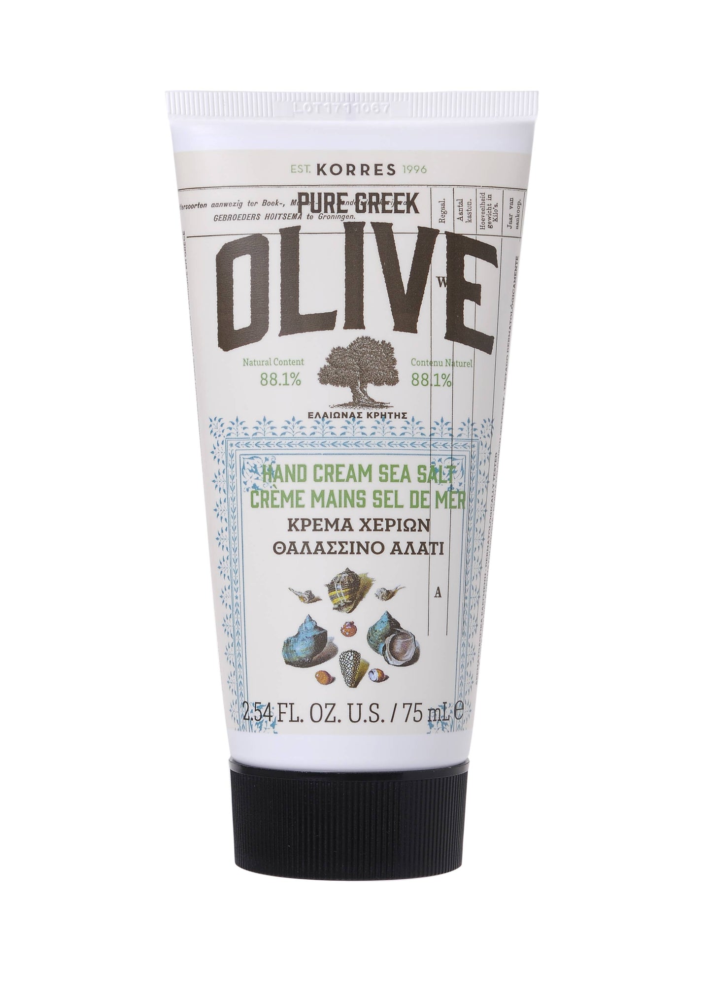 Korres  Sea Salt Pure Greek Olive Hand Cream
