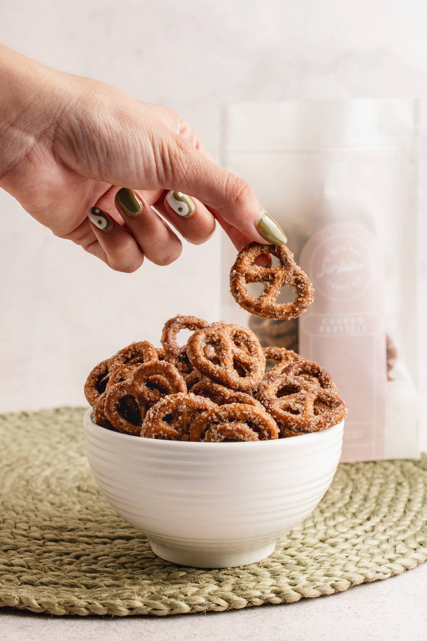 Hand- Crafted Churro Pretzels