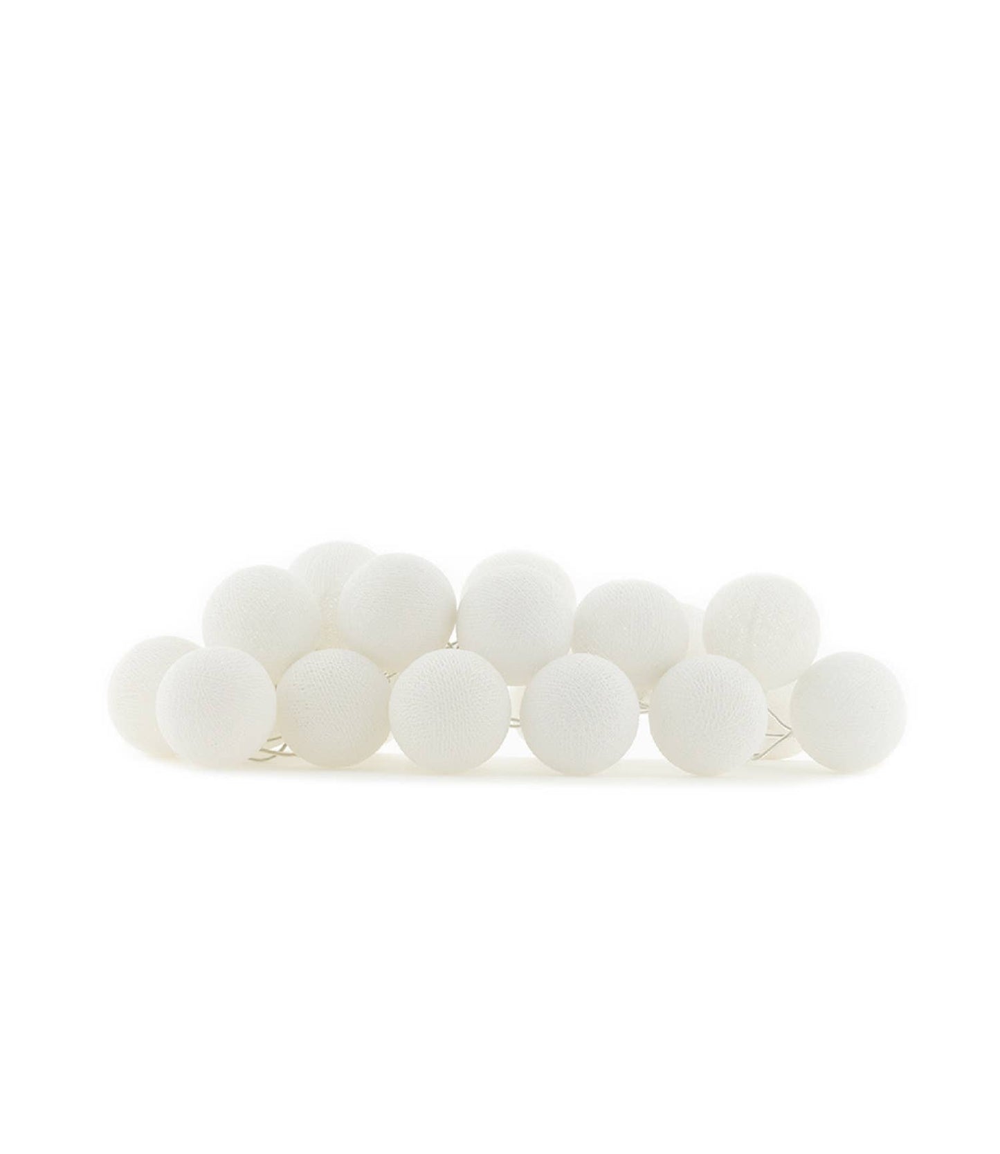 Cotton Ball String Lights
