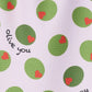 Geometry Olive You Bar Towel