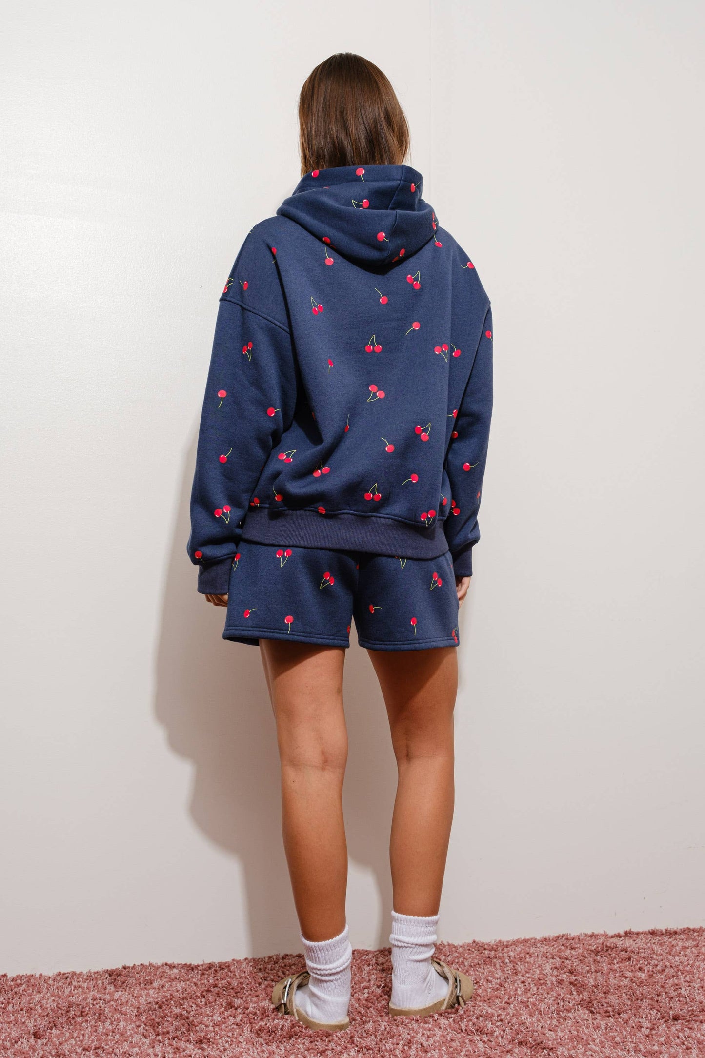 Cherry Hoodie & Shorts